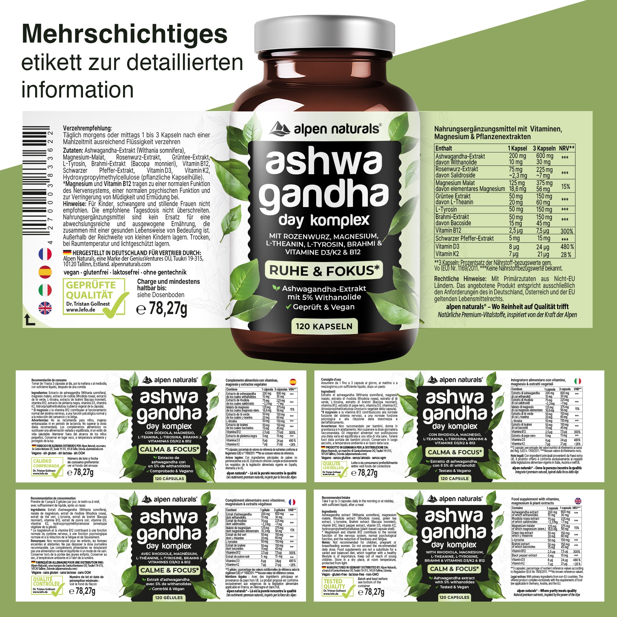 Ashwagandha Day Komplex